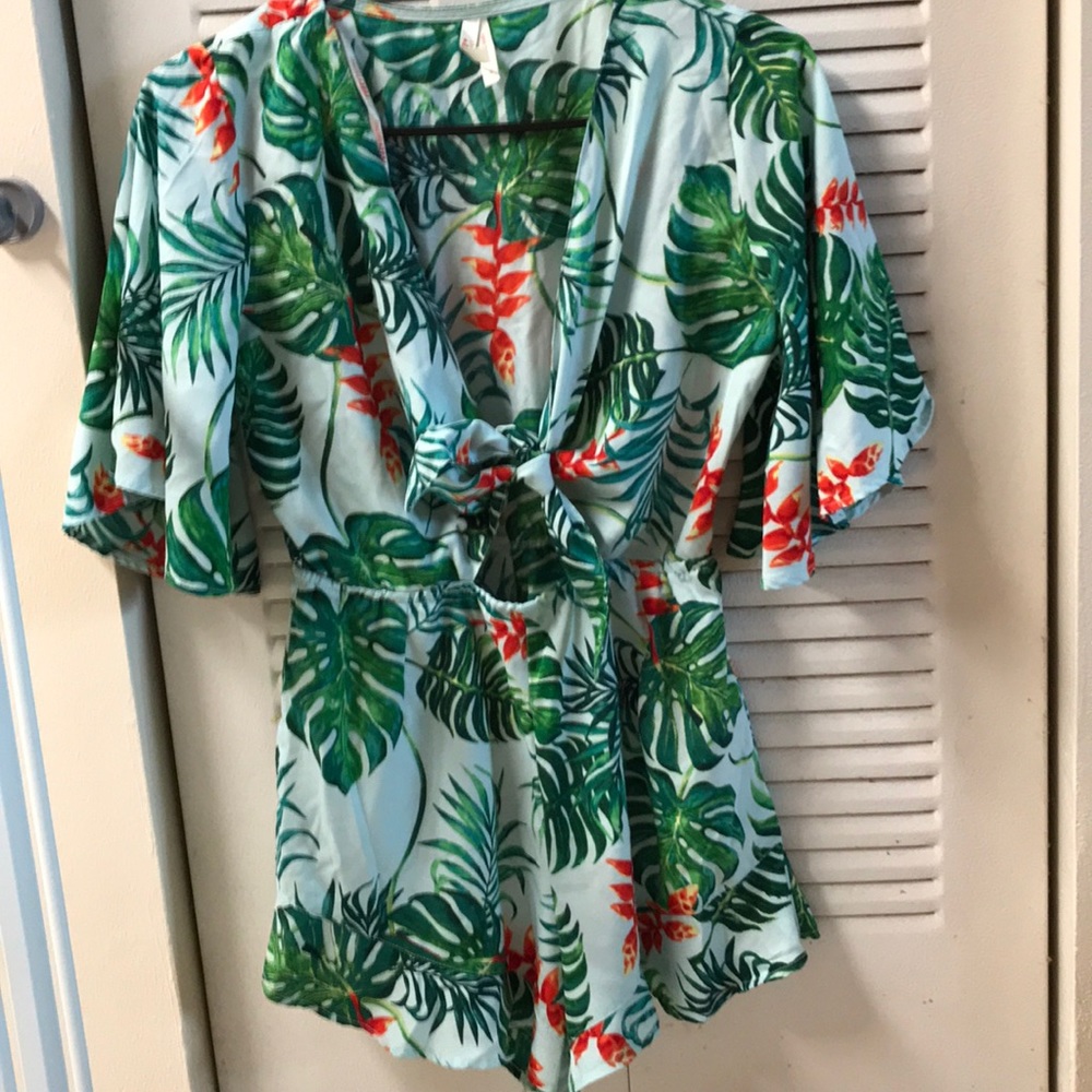 Tropical romper
